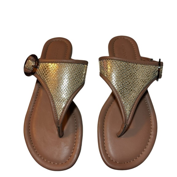 Aerosole Clarity Thong Sandals size 8 zM - Picture 5 of 9